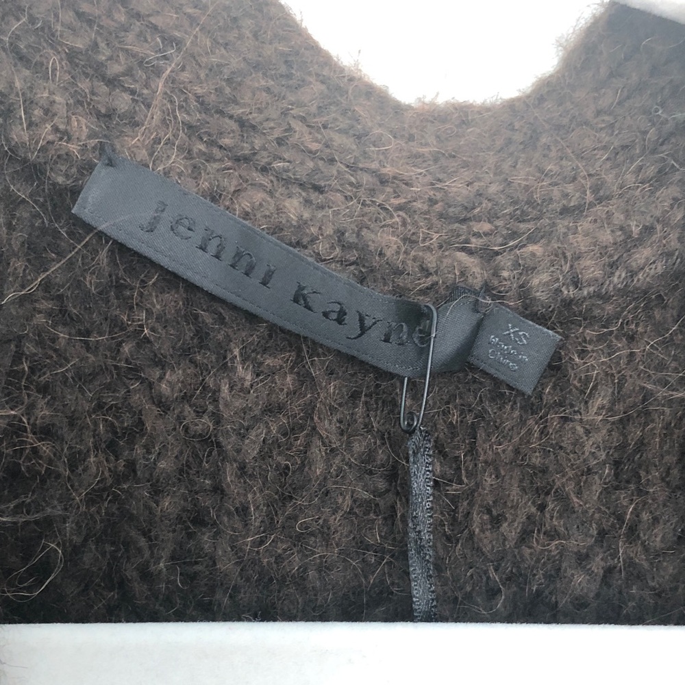 Jenni Kayne Dark Brown Cardigan Sweater - Picture 4 of 8